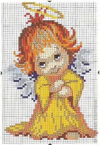 крестом: вышивка крестом Отдых. Фото 1