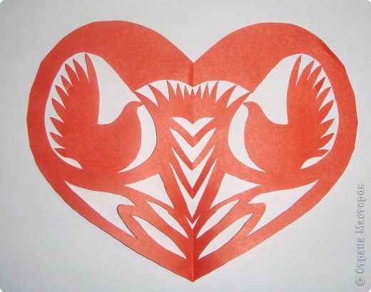 Мастер-класс, Открытка Аппликация, Вытынанка: Технология изготовления