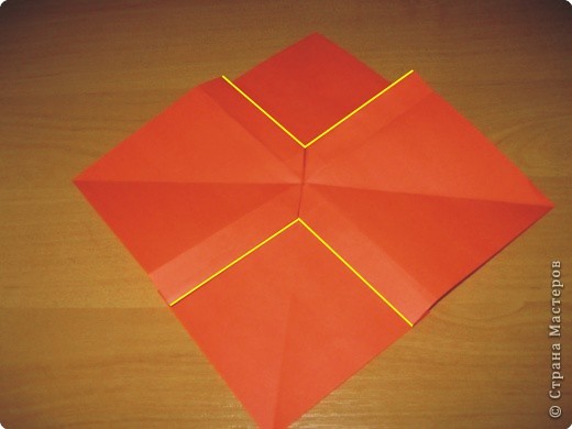  Мастер-класс Оригами: Бантик Бумага. Фото 15