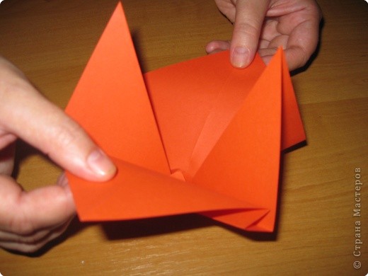  Мастер-класс Оригами: Бантик Бумага. Фото 13