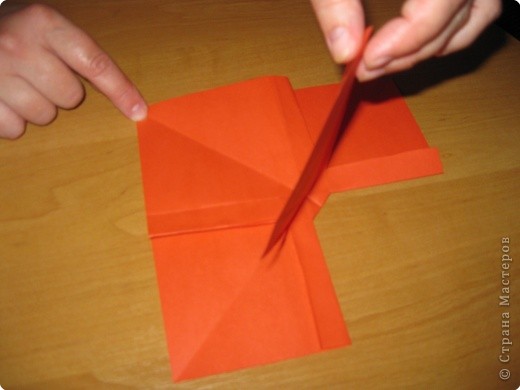  Мастер-класс Оригами: Бантик Бумага. Фото 17