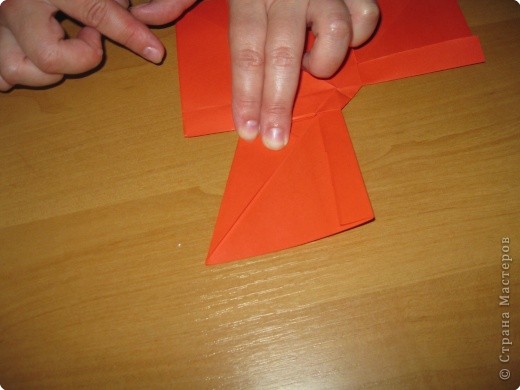  Мастер-класс Оригами: Бантик Бумага. Фото 19
