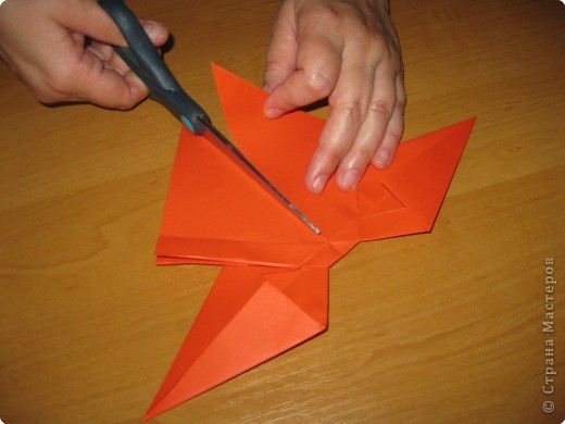  Мастер-класс Оригами: Бантик Бумага. Фото 22
