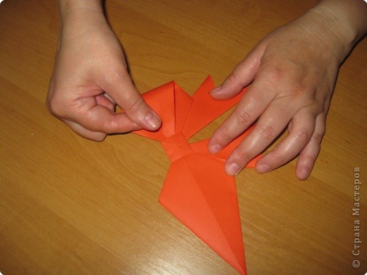  Мастер-класс Оригами: Бантик Бумага. Фото 28