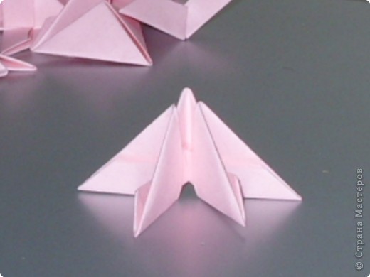 Мастер-класс,  Оригами модульное, : МК на изготовление попугайчика Бумага . Фото 4