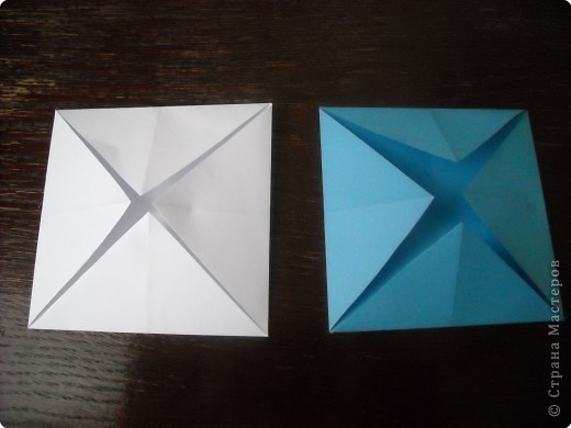 Мастер-класс Оригами: МК цветы-звездочки Бумага. Фото 4 Мастер-класс Оригами: МК цветы-звездочки Бумага. Фото 4