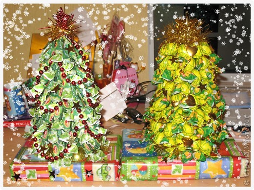 Декор предметов, Мастер-класс: Сладкая Ёлка Мастер Класс Новый год, Рождество. Фото 1