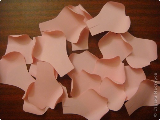 Бумагопластика: Мк. Роза из ксероксной бумаги