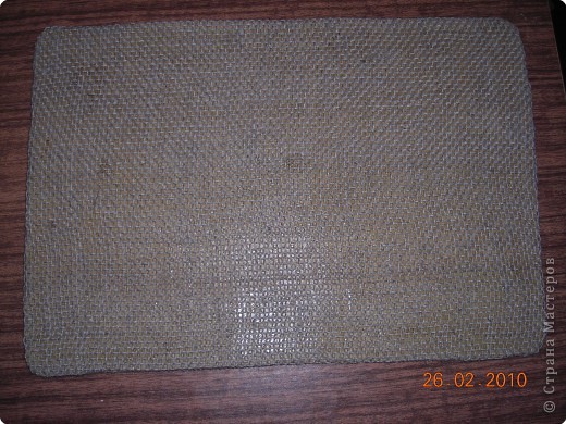 Плетение: Обещанный МК по плетению рамки из газеты.