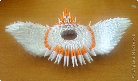 Мастер-класс Оригами модульное: МК лебедь Бумага. Фото 22 Мастер-класс Оригами модульное: МК лебедь Бумага. Фото 22