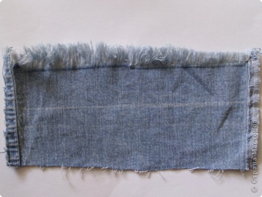 Мастер-класс Вырезание: Цветок из джинса №2+МК Ткань. Фото 2