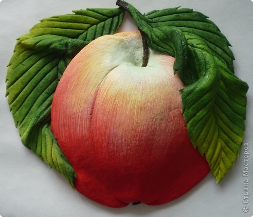 МК роспись яблока 