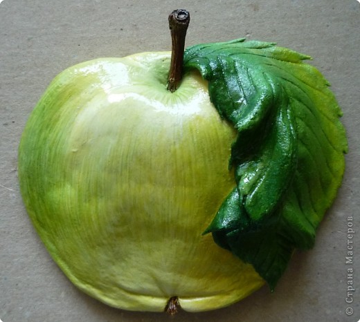МК роспись яблока 