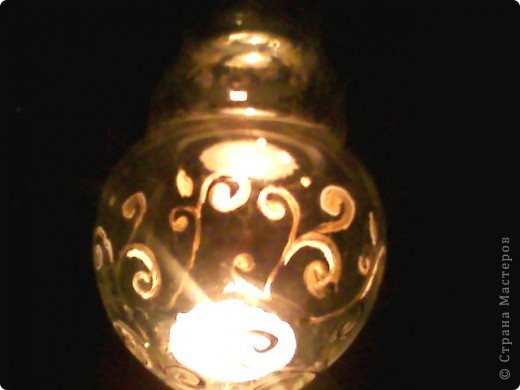 Мастер-класс Декупаж: Мастер-класс декупаж керосиновой лампы Салфетки. Фото 9