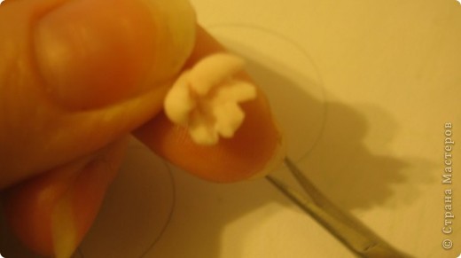 Мастер-класс Лепка: Цветущий бонсай.МК Фарфор холодный. Фото 5