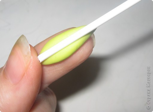 Мастер-класс Лепка: Цветущий бонсай.МК Фарфор холодный. Фото 10