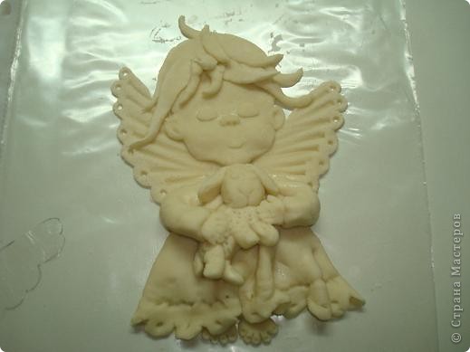 Мастер-класс Изготовление сувенира-ангела из солёного теста