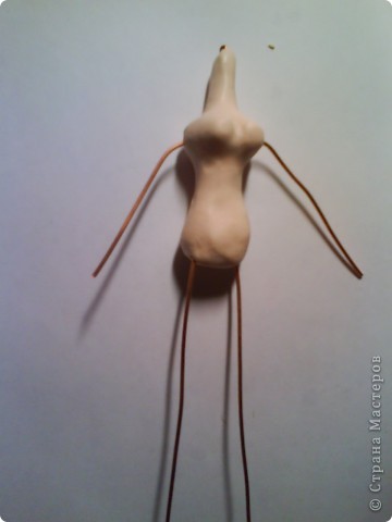 Кукла изготовлена из материала ФИМО. Рост куклы25 см.. Фото 5