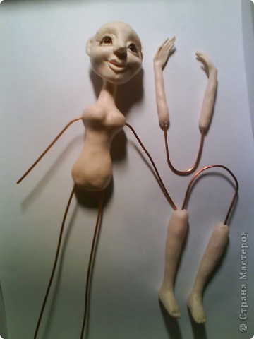 Кукла изготовлена из материала ФИМО. Рост куклы25 см.. Фото 8