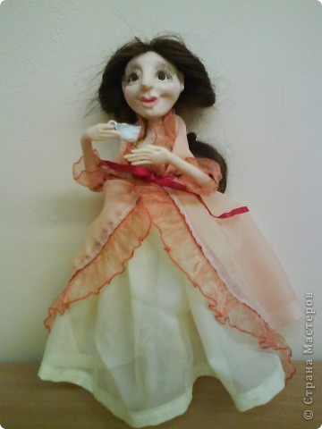 Кукла изготовлена из материала ФИМО. Рост куклы25 см.. Фото 1