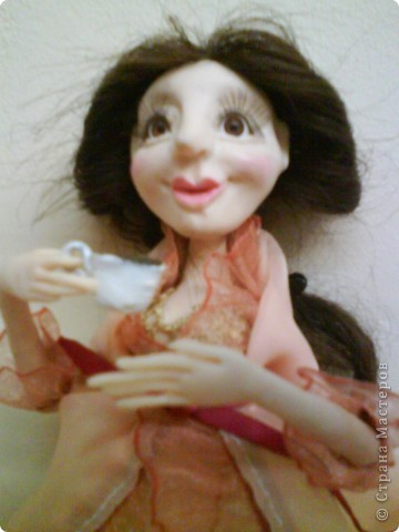 Кукла изготовлена из материала ФИМО. Рост куклы25 см.. Фото 12