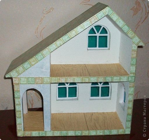 Мастер-класс,  Моделирование, : Маленький домик . Фото 36