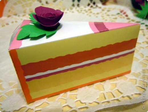 Как сделать торт желаний из бумаги