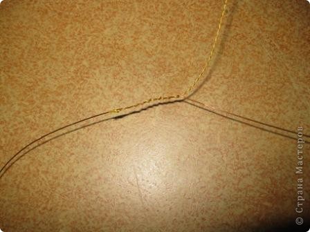  Мастер-класс Ганутель: Хочу показать простой способ скручивания нитки и проволоки для ганутель Нитки. Фото 5