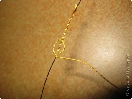  Мастер-класс Ганутель: Хочу показать простой способ скручивания нитки и проволоки для ганутель Нитки. Фото 7
