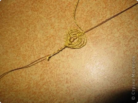  Мастер-класс Ганутель: Хочу показать простой способ скручивания нитки и проволоки для ганутель Нитки. Фото 8