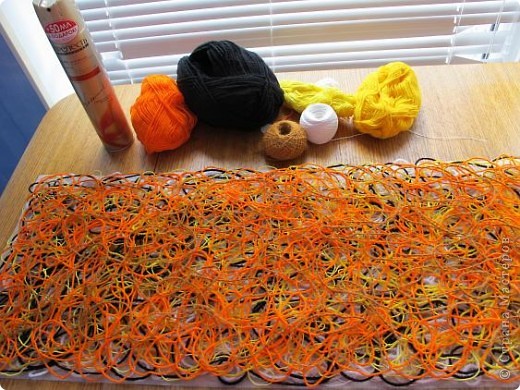 Cloakroom, Master Class Knitting, Sewing: Scarf in technology Krazy Wool Paper, Threads.  Photo 8