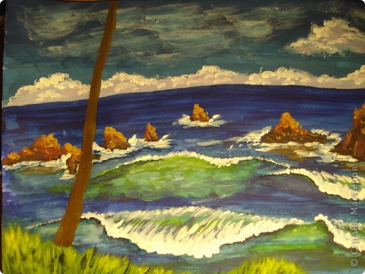 Морская зарисовка с пальмой.Специально для Натальи и её сынули.. Фото 22