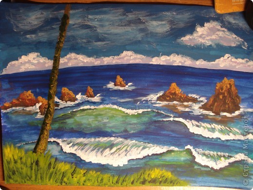 Морская зарисовка с пальмой.Специально для Натальи и её сынули.. Фото 23