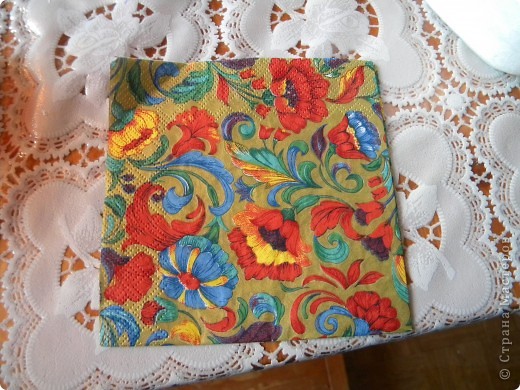 Мастер-класс Декупаж, Роспись: Бутылочка Бутылки стеклянные, Краска, Салфетки. Фото 3