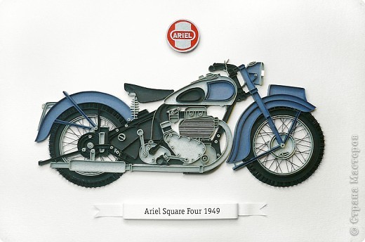 �������, ����� ��������������: Ariel square four 1949 ������ �����. ���� 1