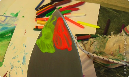  Картина, панно, рисунок, Мастер-класс Энкаустика: как я рисую утюгом Воск. Фото 11