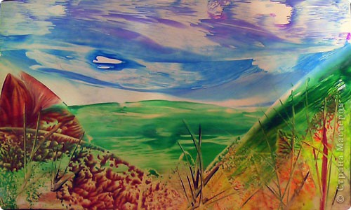  Картина, панно, рисунок, Мастер-класс Энкаустика: как я рисую утюгом Воск. Фото 16