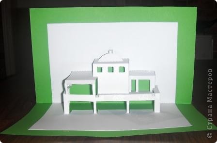 Мастер-класс Киригами, pop-up: МК архитектурное киригами Клей. Фото 14 Мастер-класс Киригами, pop-up: МК архитектурное киригами Клей. Фото 14