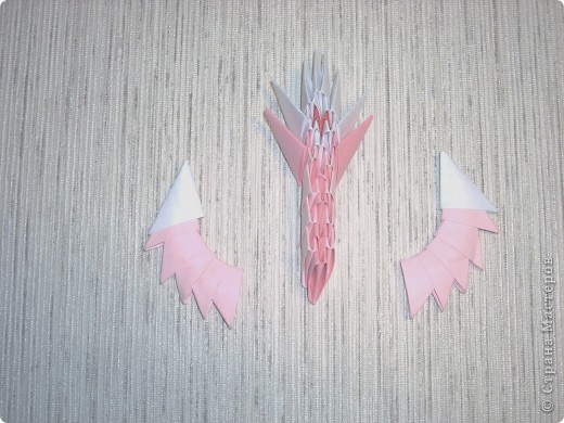  Мастер-класс Оригами модульное: Динозаврик Бумага Новый год. Фото 18