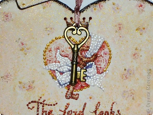 Декор предметов Декупаж: Ключ от моего сердца... Салфетки Валентинов день. Фото 3 Декор предметов Декупаж: Ключ от моего сердца... Салфетки Валентинов день. Фото 3