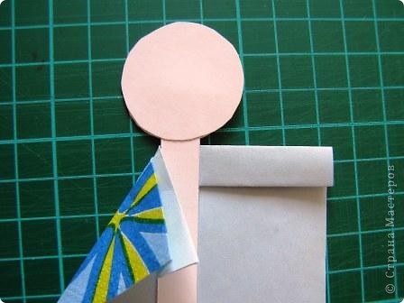  Куклы, Мастер-класс Моделирование: Как сделать бумажную японскую куколку  Бумага. Фото 6