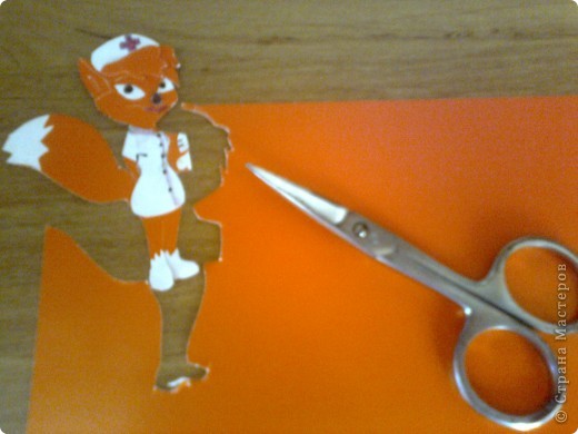 В нашем Доме ребенка тоже отмечают этот праздник. Эта картинка будет висеть в холле на День мед. работника.. Фото 3