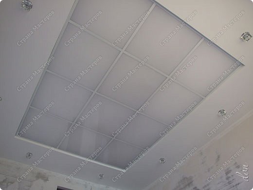 Интерьер, Мастер-класс, Проект : Подвесной потолок . Фото 23