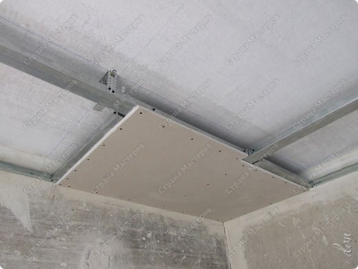 Интерьер, Мастер-класс, Проект : Подвесной потолок . Фото 7