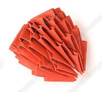 Клубника модульное оригами
