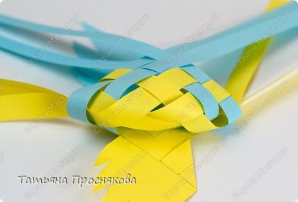 Мастер-класс, Поделка, изделие Плетение: Плетёные птички Бумага. Фото 18