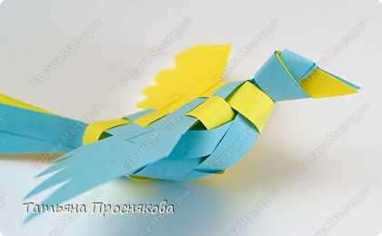 Мастер-класс, Поделка, изделие Плетение: Плетёные птички Бумага. Фото 23