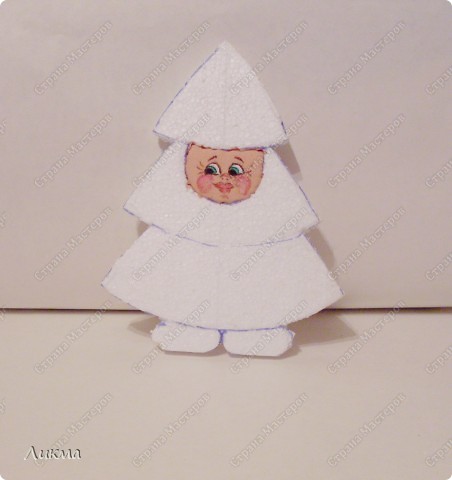  Мастер-класс Торцевание: В лесу родилась елочка Ткань Новый год. Фото 13