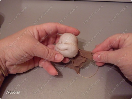  Мастер-класс Шитьё: Игольница-черепашка Танюшка. Материал бросовый. Фото 14