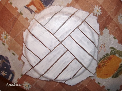 Мастер-класс Декупаж: Тарелочка  в стиле псевдо-мозаики +МК Салфетки Отдых. Фото 8